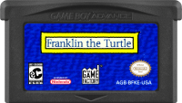 Franklin The Turtle GameBoy Advance US box art